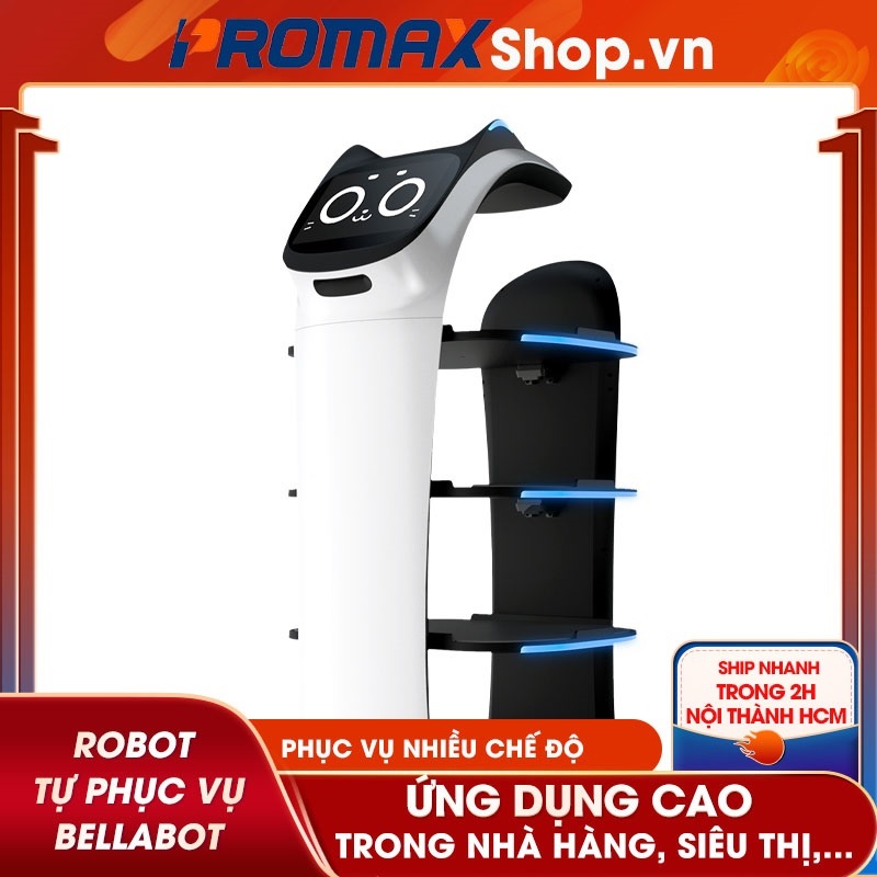 Robot tự phục vụ cao cấp Aturos BellaBot