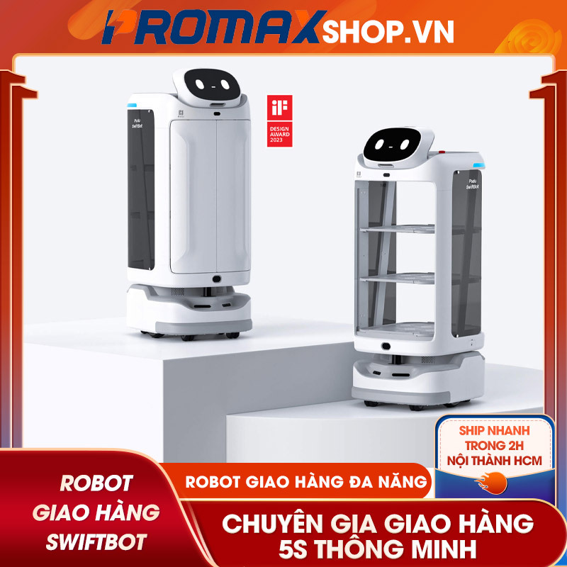 Robot phục vụ giao hàng đa năng Pudu SwiftBot