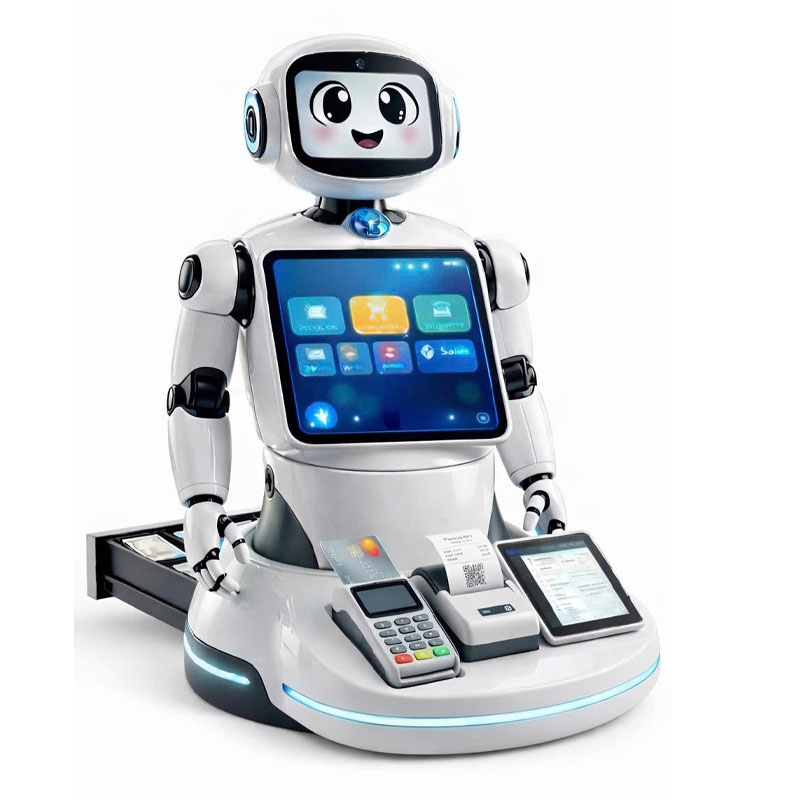 Robot Pos, robot livestream hình người thông minh Probot V3