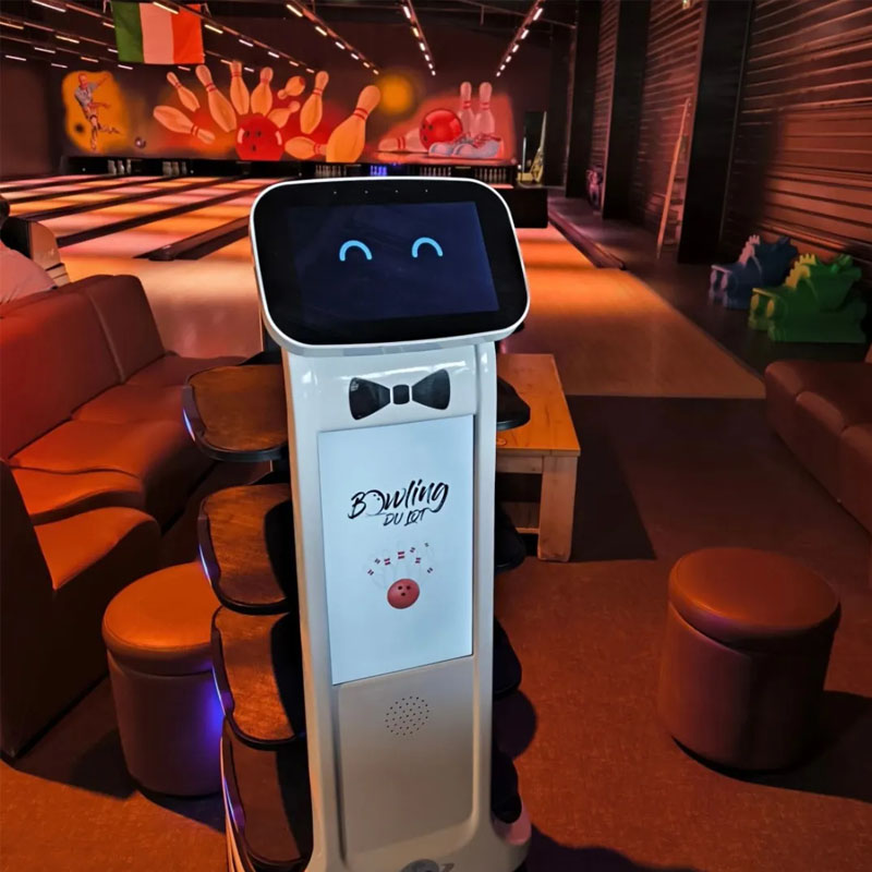 autoxing-mars-5 Robot phục vụ nhà hàng giao hàng thông minh Autoxing Mars