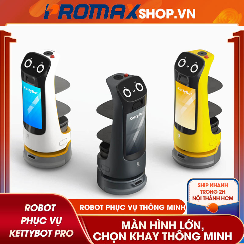 Robot phục vụ giao hàng thông minh Pudu Kettybot Pro