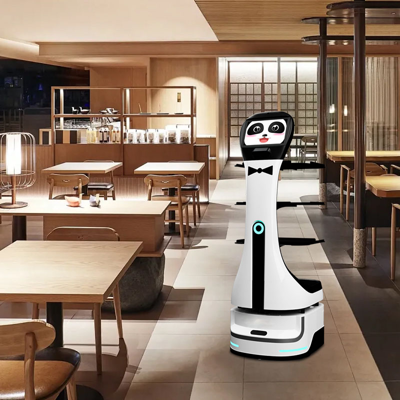 robot-panda-10 Robot phục vụ tích hợp AI giao tiếp thông minh Panda Bot