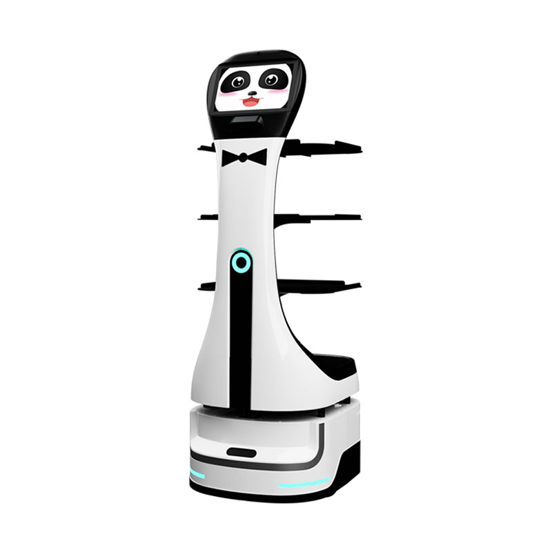 Robot phục vụ tích hợp AI giao tiếp thông minh Panda Bot