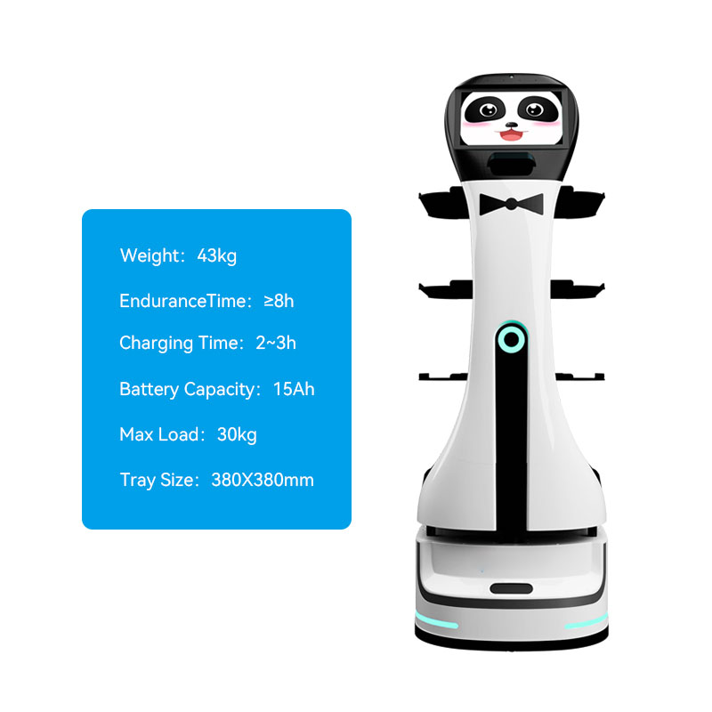 robot-panda-7 Robot phục vụ tích hợp AI giao tiếp thông minh Panda Bot
